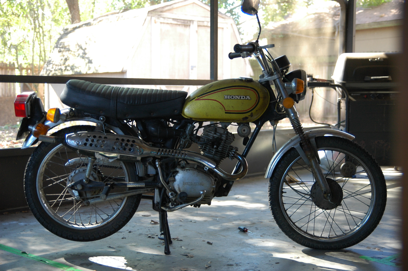 Illustration for article titled How I Rebuilt An Extremely Sketchy Honda CL100 Scrambler For Under $500Â